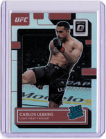 2023 Panini Donruss Optic UFC - Holo Prizm #140  Rated Rookie - Carlos Ulberg