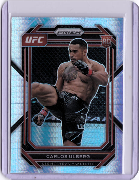 2023 Panini Prizm UFC - Hyper Prizm #134 Carlos Ulberg
