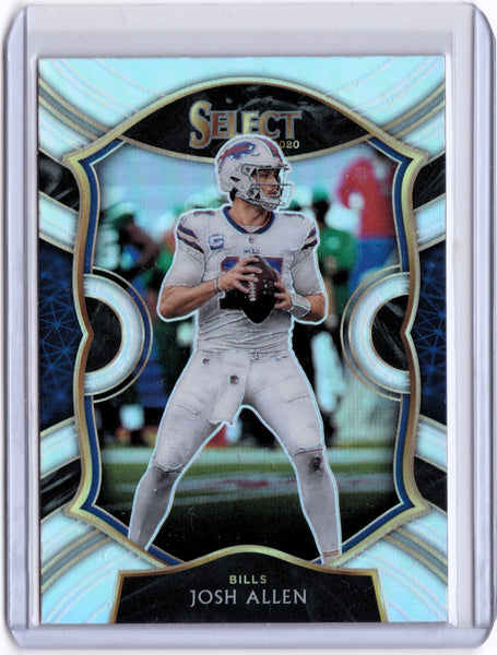 2020 Panini Select - Silver Prizm #22 Concourse Josh Allen