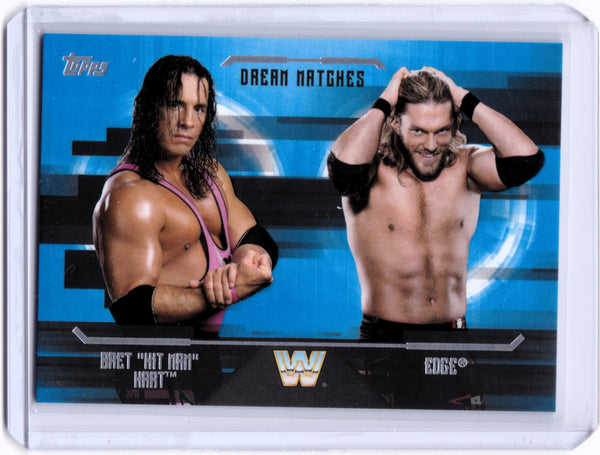 2017 Topps WWE Undisputed - Dream Matches #D-7 Edge, Bret Hart