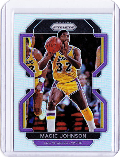 2021-22 Panini Prizm - Silver Prizm #248 Magic Johnson