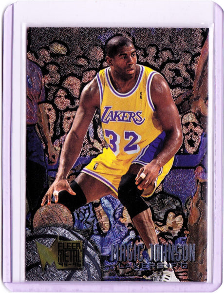 1995-96 Fleer Metal #161 Magic Johnson