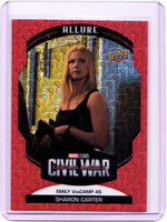 2022 Upper Deck Marvel Allure - Sunrise #45 Emily VanCamp as Sharon Carter
