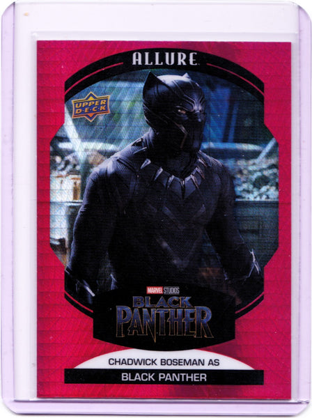 2022 Upper Deck Marvel Allure - Red Prism #67 Chadwick Boseman as Black Panther