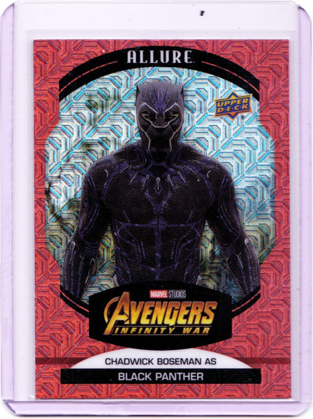 2022 Upper Deck Marvel Allure - Sunrise #78 Chadwick Boseman as Black Panther