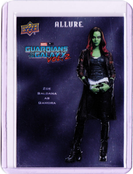 2022 Upper Deck Marvel Allure - Character Posters #CP-31 Zoe Saldana as Gamora
