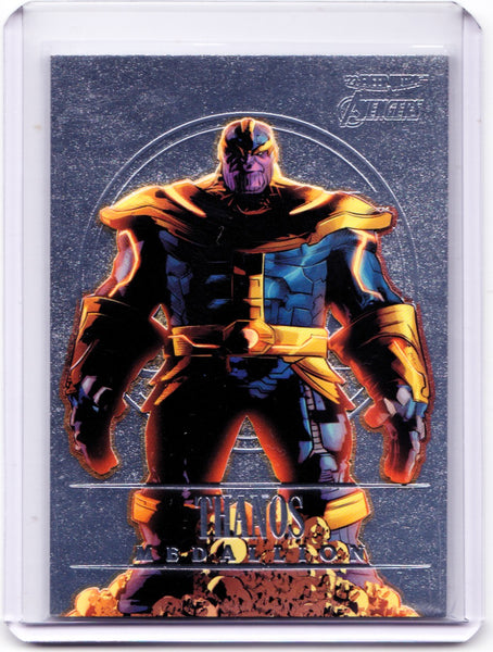 2022 Fleer Ultra Avengers - Medallions #M-43 Thanos