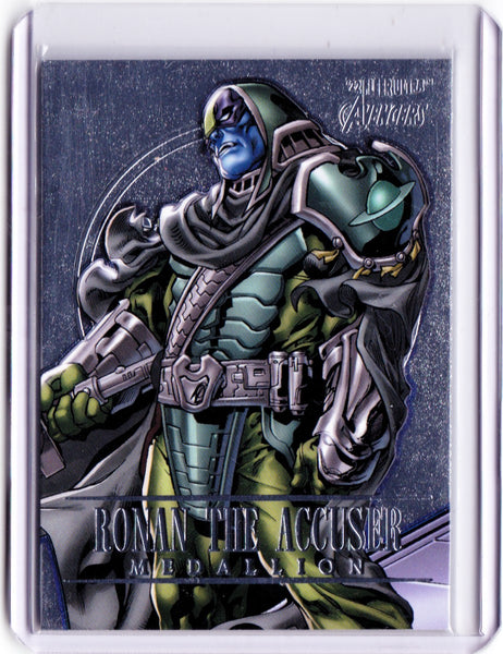 2022 Fleer Ultra Avengers - Medallions #M-34 Ronan the Accuser