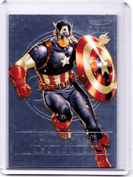 2022 Fleer Ultra Avengers - Medallions #M-6 Captain America