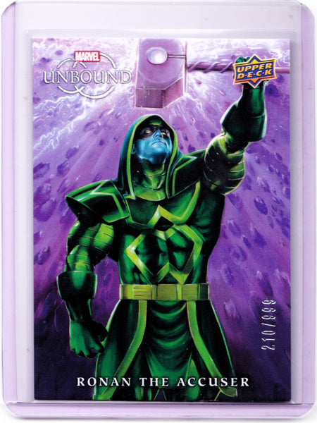 2022 Upper Deck Marvel Unbound #91 Ronan The Accuser /999