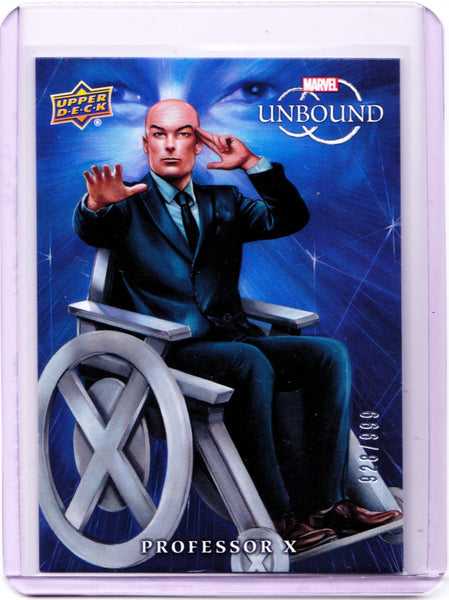 2022 Upper Deck Marvel Unbound #79 Professor X /999