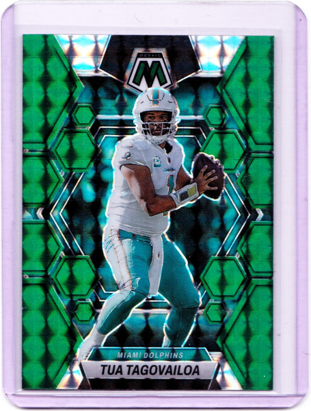 2023 Panini Mosaic - Green Mosaic Prizm #143 Tua Tagovailoa