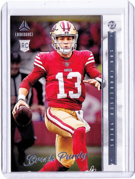 2022 Panini Chronicles - Luminance Update Rookies #213  Brock Purdy