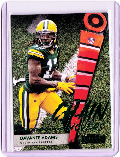 2021 Panini Contenders - Chain Movers - Emerald #CM-DAD Davante Adams