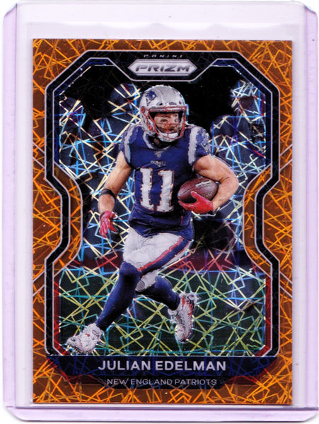 2020 Panini Prizm - Lazer Prizm #22 Julian Edelman