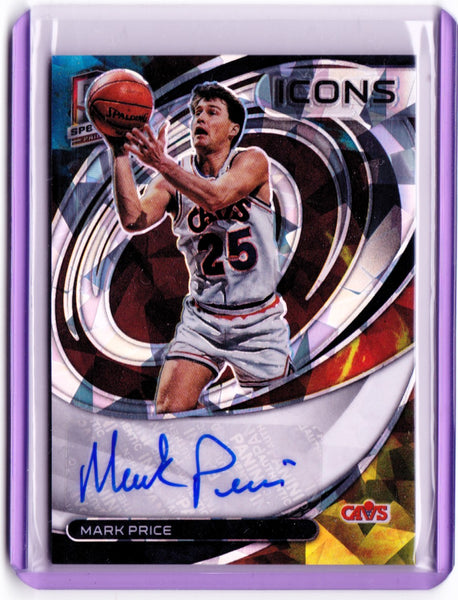 2021-22 Panini Spectra - Icons Autographs - Astral Prizm #IA-MKP Mark Price /49