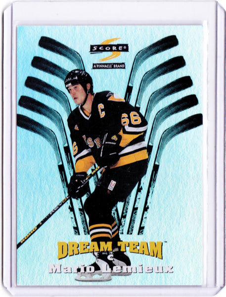 1996-97 Score - Dream Team #6 Mario Lemieux