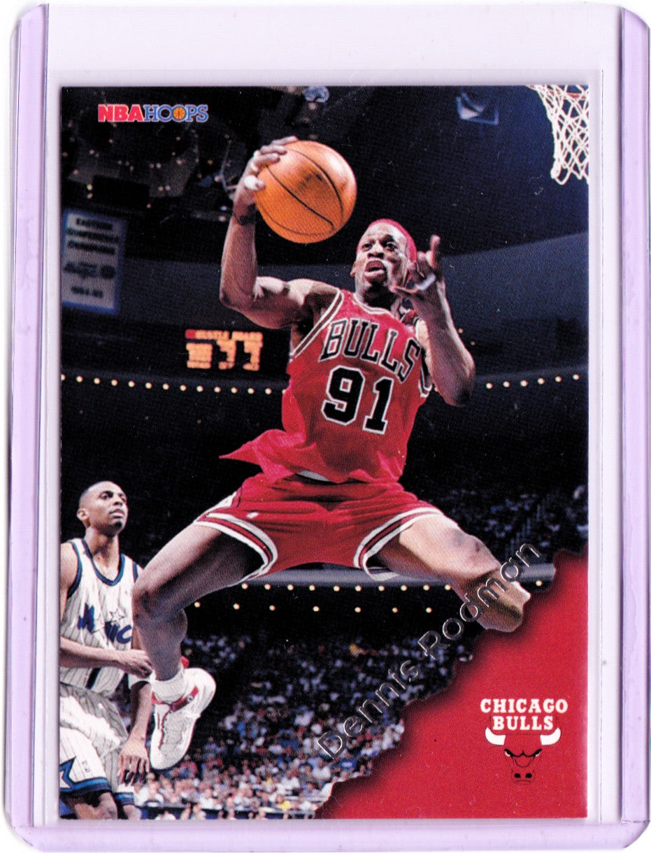 1996-97 NBA Hoops #25 Dennis Rodman – topplaysportscards