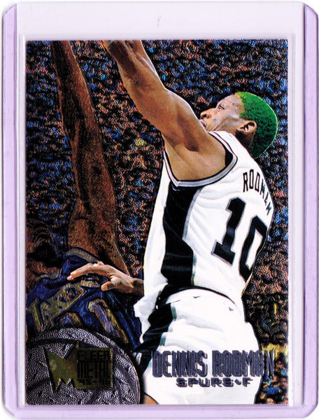 1995-96 Fleer Metal #100 Dennis Rodman