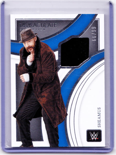 2022 Panini Immaculate Collection WWE - Superstar Swatches #SS-SHM - Sheamus /99