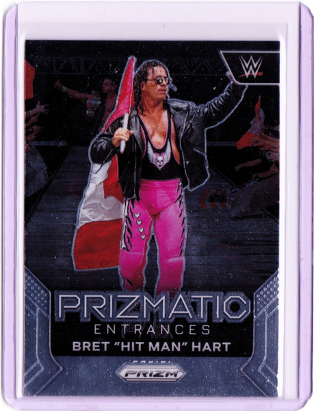 2024 Panini Prizm WWE - Prizmatic Entrances #1 Bret "Hit Man" Hart