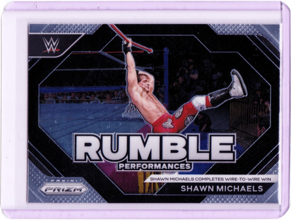 2024 Panini Prizm WWE - Rumble Performances #13 Shawn Michaels