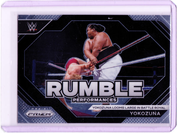 2024 Panini Prizm WWE - Rumble Performances #3 Yokozuna