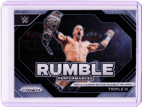 2024 Panini Prizm WWE - Rumble Performances #8 Triple H