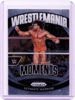 2024 Panini Prizm WWE - WrestleMania Moments #14 Ultimate Warrior