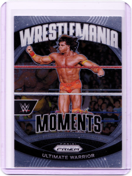 2024 Panini Prizm WWE - WrestleMania Moments #14 Ultimate Warrior