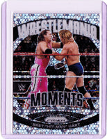 2024 Panini Prizm WWE - WrestleMania Moments - Under Card Prizm #6 Bret "Hit Man" Hart