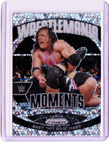 2024 Panini Prizm WWE - WrestleMania Moments - Under Card Prizm #34 Bret "Hit Man" Hart