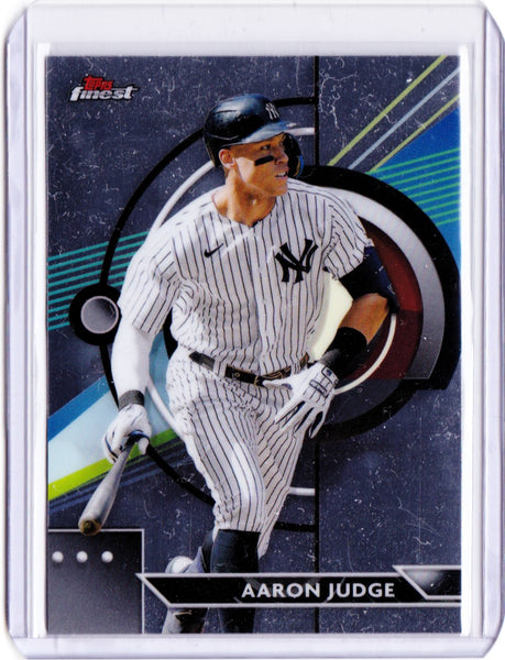 2023 Topps Finest #1 Aaron Judge