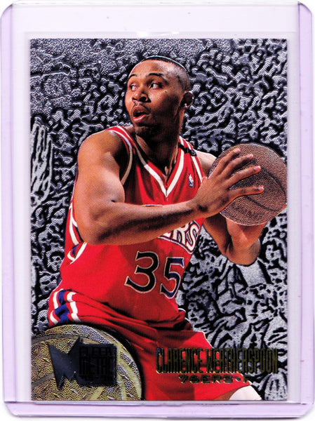 1995-96 Fleer Metal - Silver Spotlight #82 Clarence Weatherspoon