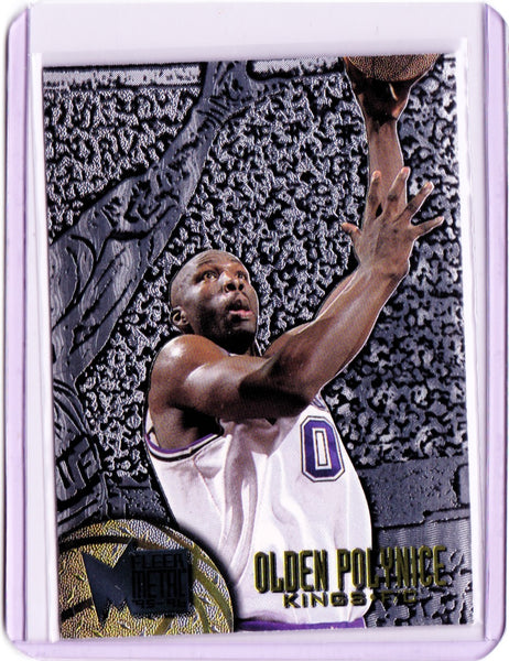 1995-96 Fleer Metal - Silver Spotlight #94 Olden Polynice