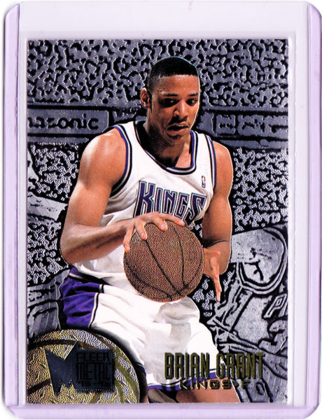 1995-96 Fleer Metal - Silver Spotlight #93 Brian Grant
