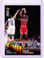 1995-96 Upper Deck Collector's Choice - Player's Club #353 Eastern Conference First Round - Bulls vs. Hornets