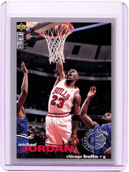 1995-96 Upper Deck Collector's Choice - Player's Club #45 Michael Jordan