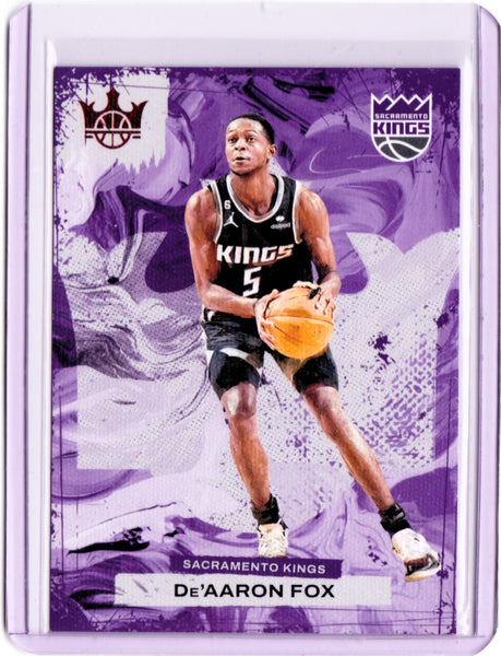 2023-24 Panini Court Kings - Ruby #24 De'Aaron Fox /149