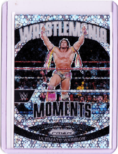 2024 Panini Prizm WWE - WrestleMania Moments - Under Card Prizm #23 - Ultimate Warrior
