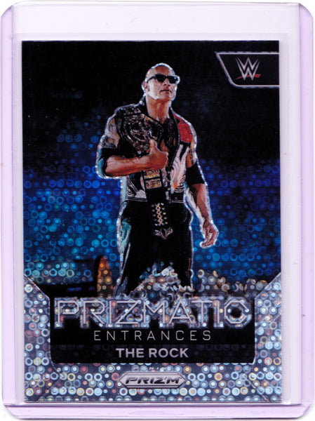 2024 Panini Prizm WWE - Prizmatic Entrances - Under Card Prizm #12 The Rock