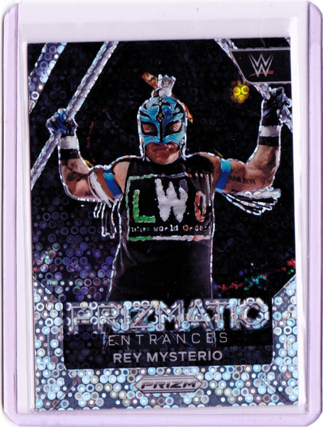 2024 Panini Prizm WWE - Prizmatic Entrances - Under Card Prizm #19 Rey Mysterio