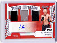 2023 Panini Chronicles UFC - Absolute Tools of the Trade Signatures #TT-KKF Kai Kara-France /99