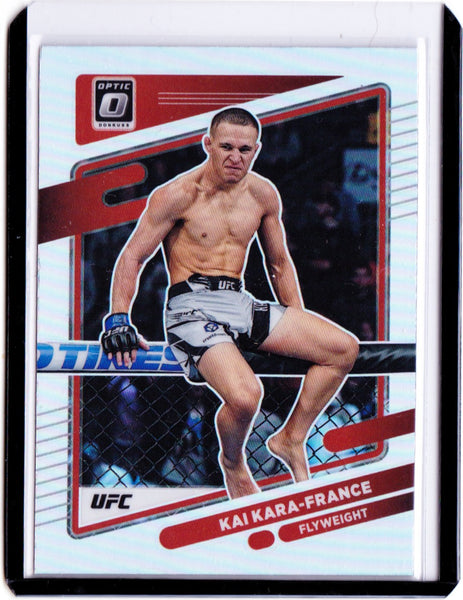 2022 Panini Donruss Optic UFC - Holo Prizm #24 Kai Kara-France