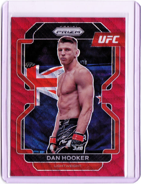 2022 Panini Prizm UFC - Ruby Wave Prizm #161 Dan Hooker