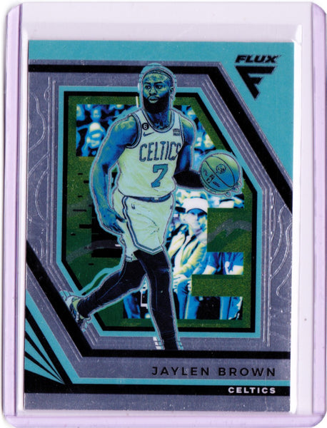 2022-23 Panini Flux #62 Jaylen Brown