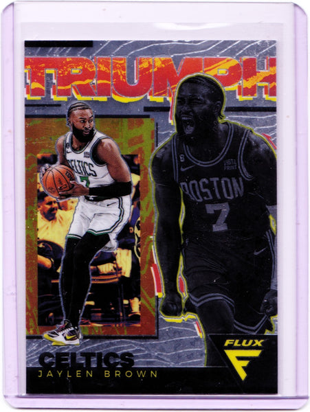 2022-23 Panini Flux - Triumph #8 Jaylen Brown