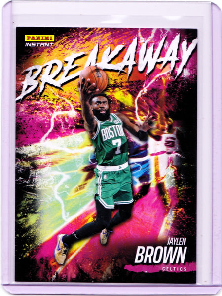 2021-22 Panini Instant - Breakaway #B7 Jaylen Brown /2819