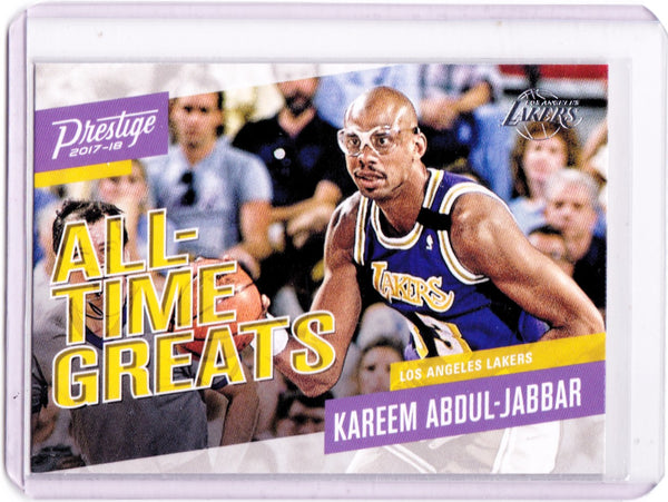 2017-18 Panini Prestige - All-Time Greats #11 Kareem Abdul-Jabbar