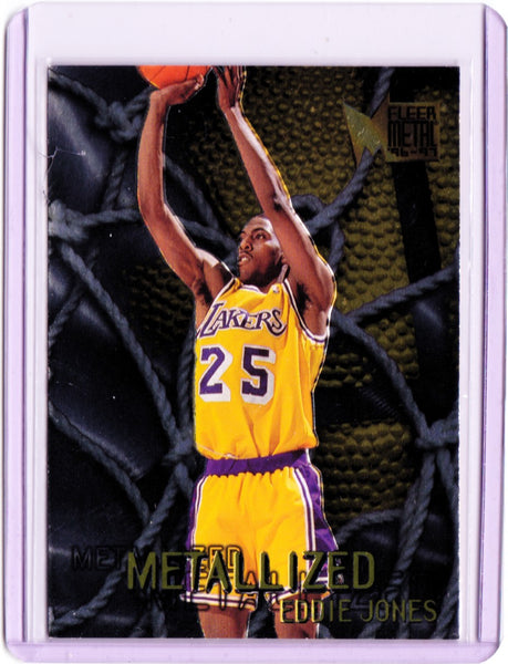 1996-97 Fleer Metal #127 Eddie Jones